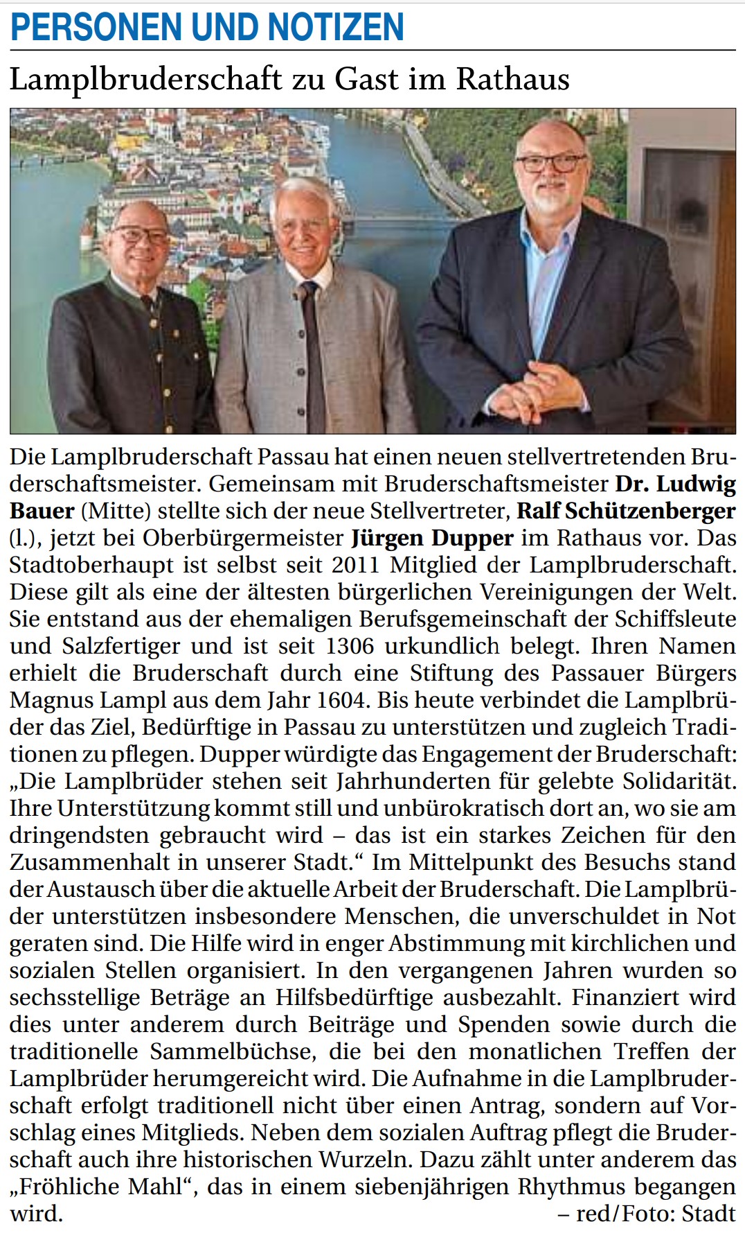 PNP Lampl Ralf Sch�tzenberger